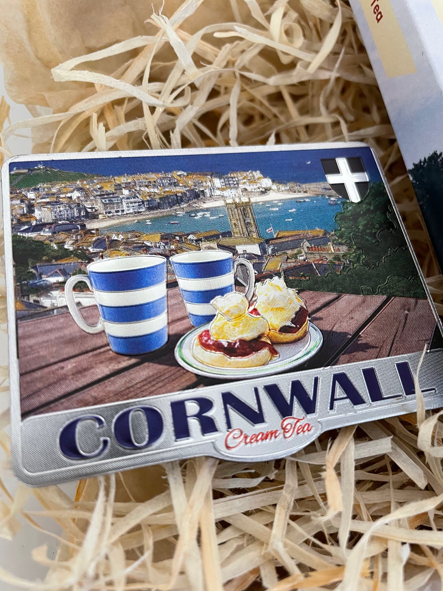 Cornish cream tea with a chocolate twist! Choose your fridge magnet