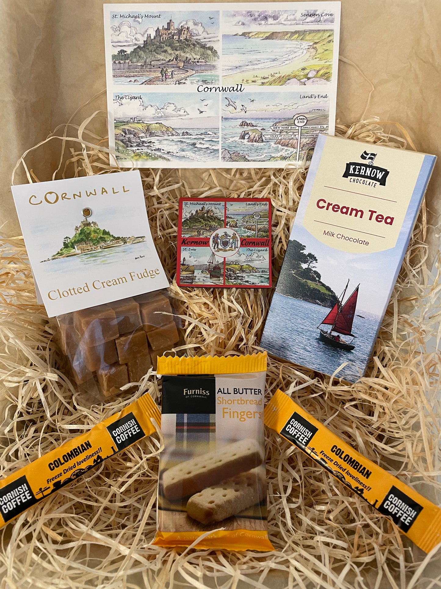 Cream tea chocolate with clotted cream fudge. Pick your fridge magnet!