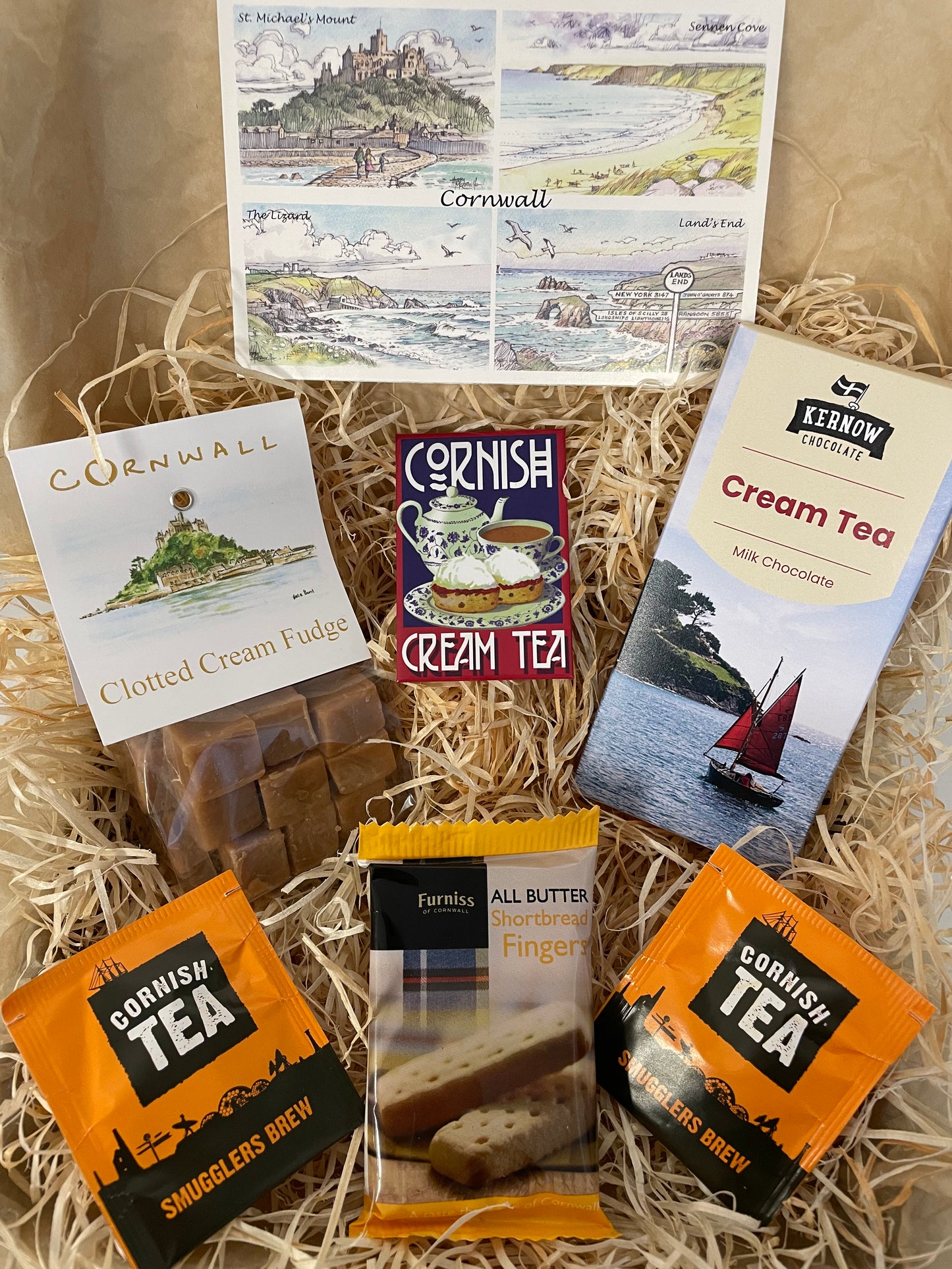 Cream tea chocolate with clotted cream fudge. Pick your fridge magnet!