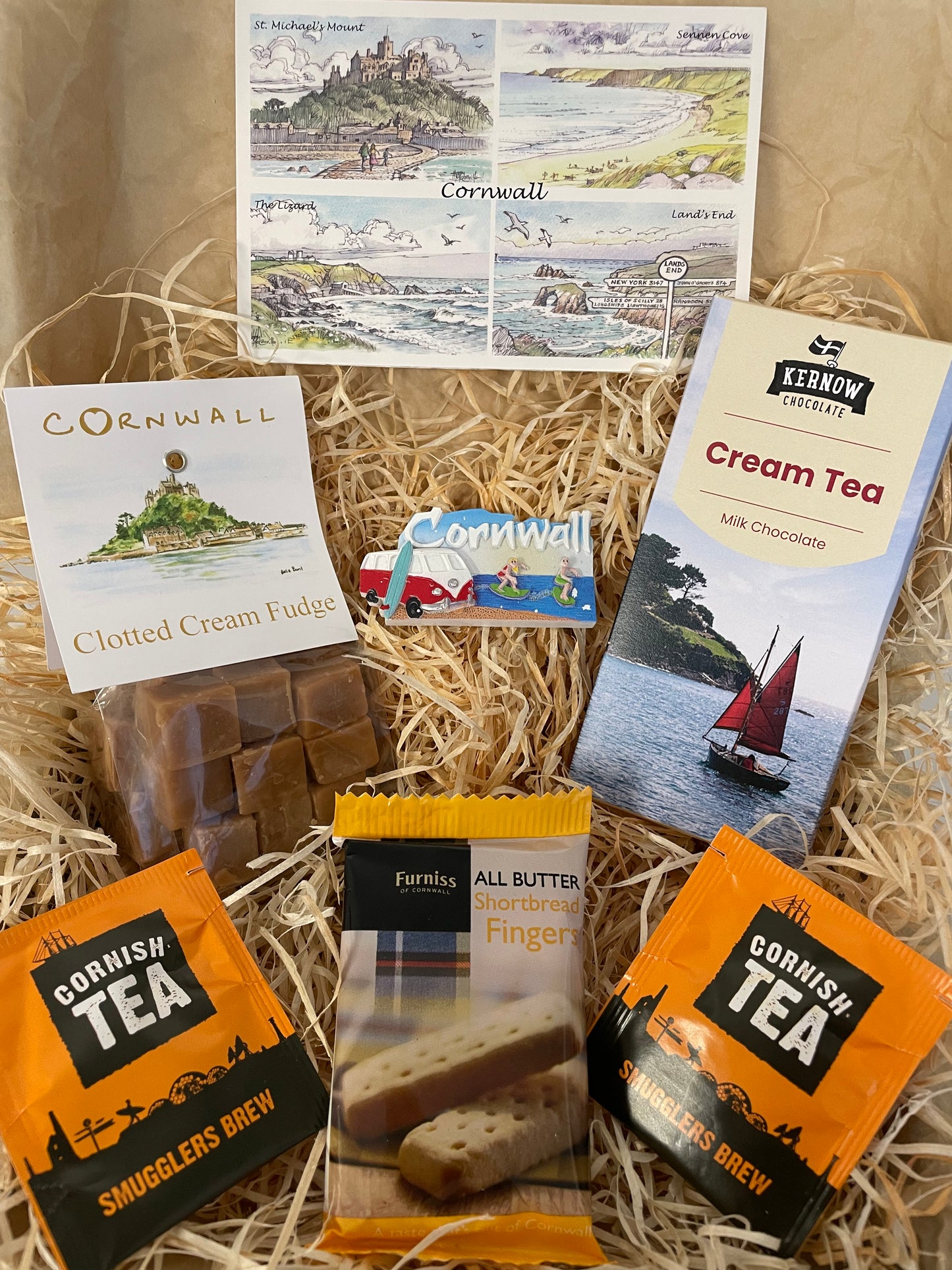 Cream tea chocolate with clotted cream fudge. Pick your fridge magnet!
