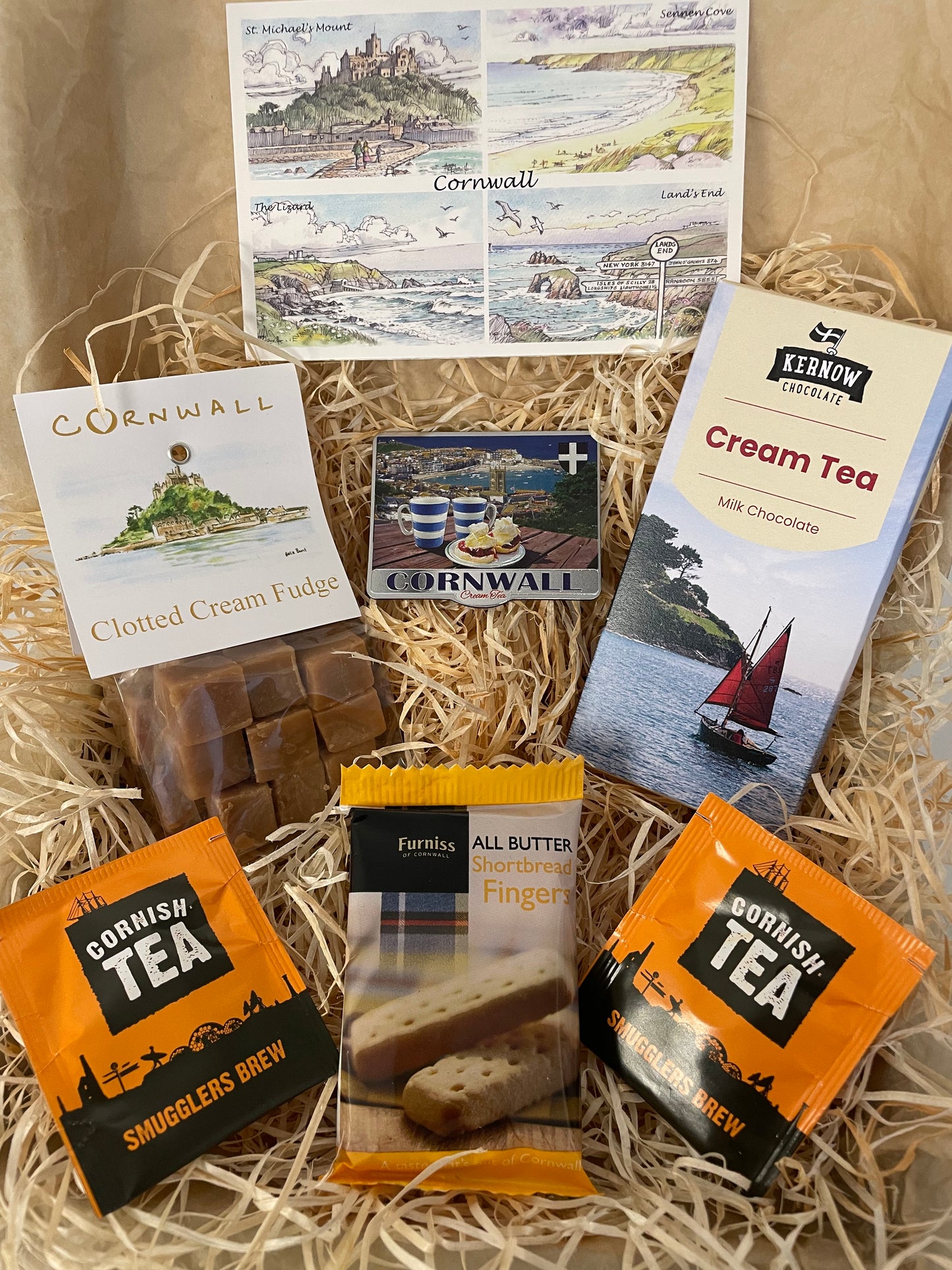 Cream tea chocolate with clotted cream fudge. Pick your fridge magnet!