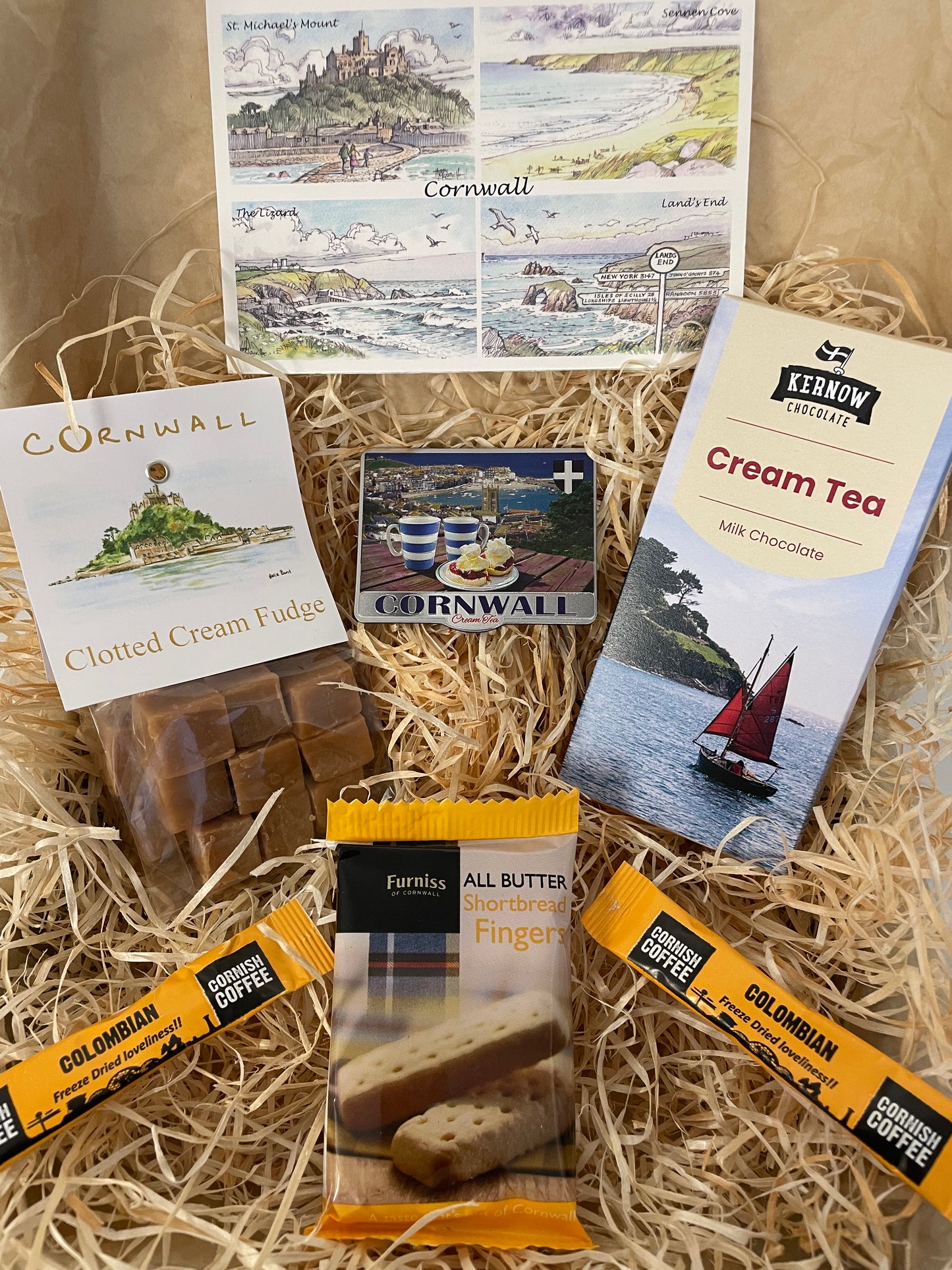 Cream tea chocolate with clotted cream fudge. Pick your fridge magnet!