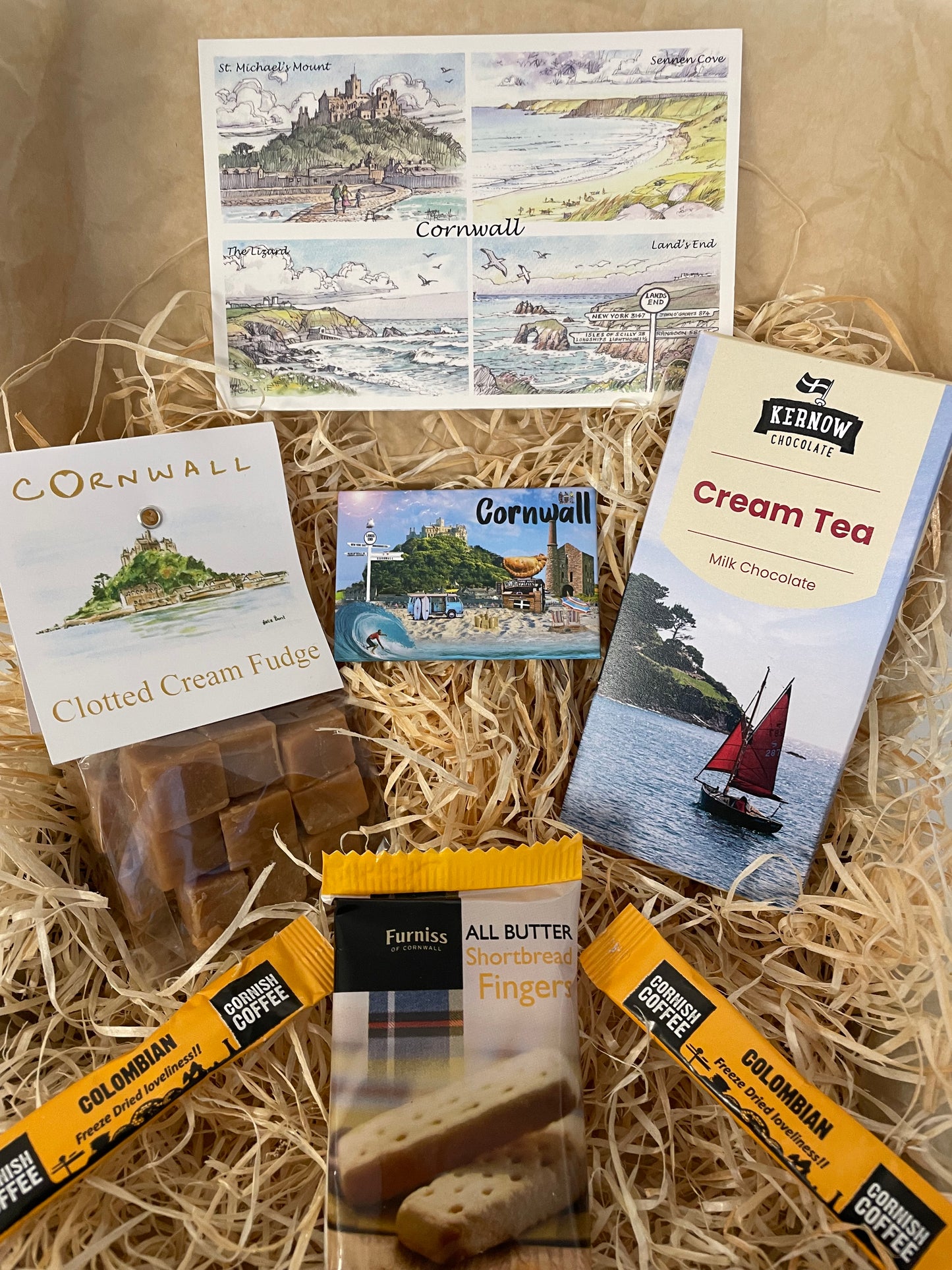 Cream tea chocolate with clotted cream fudge. Pick your fridge magnet!