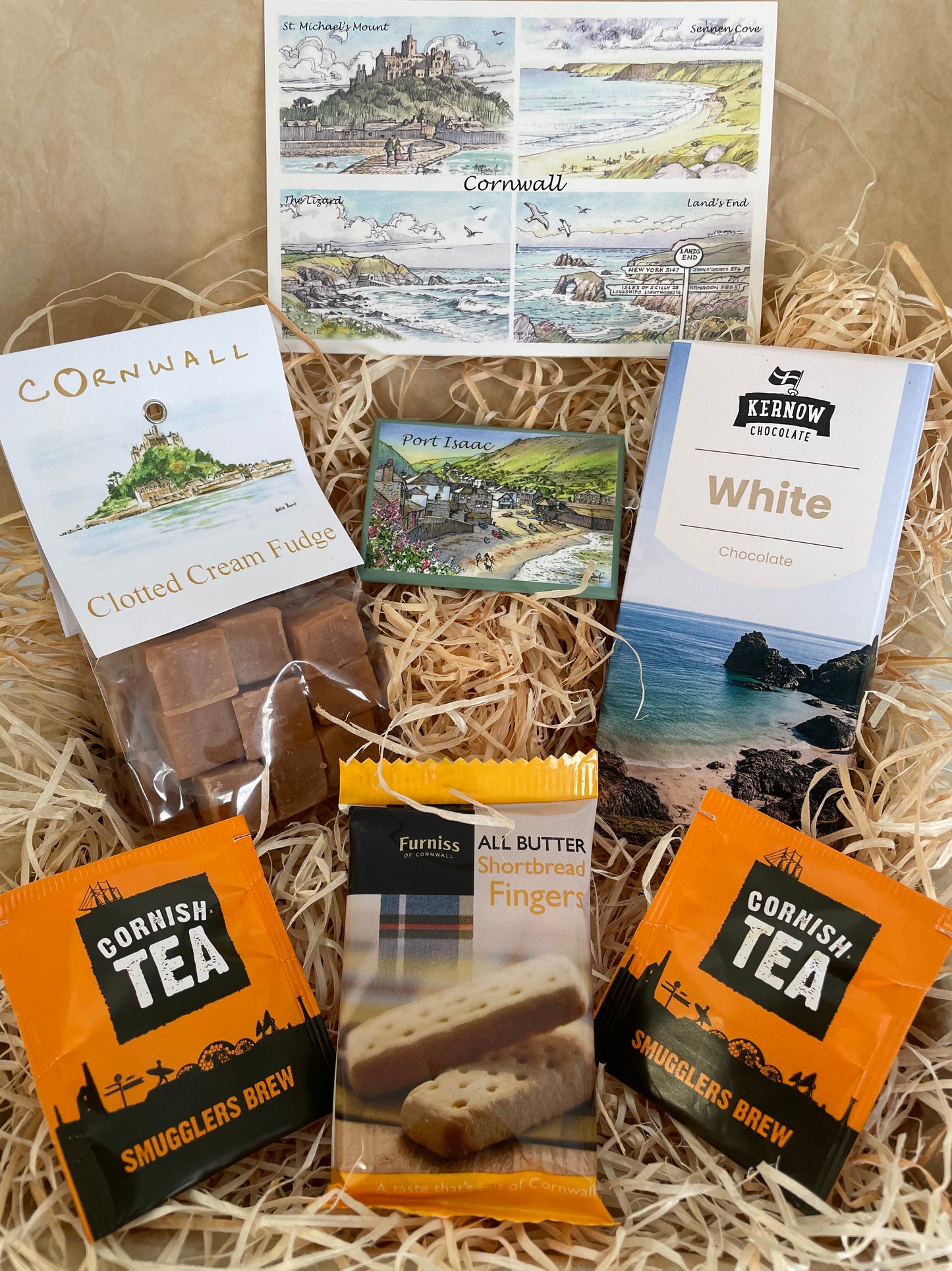 White chocolate with clotted cream fudge. Pick your fridge magnet!