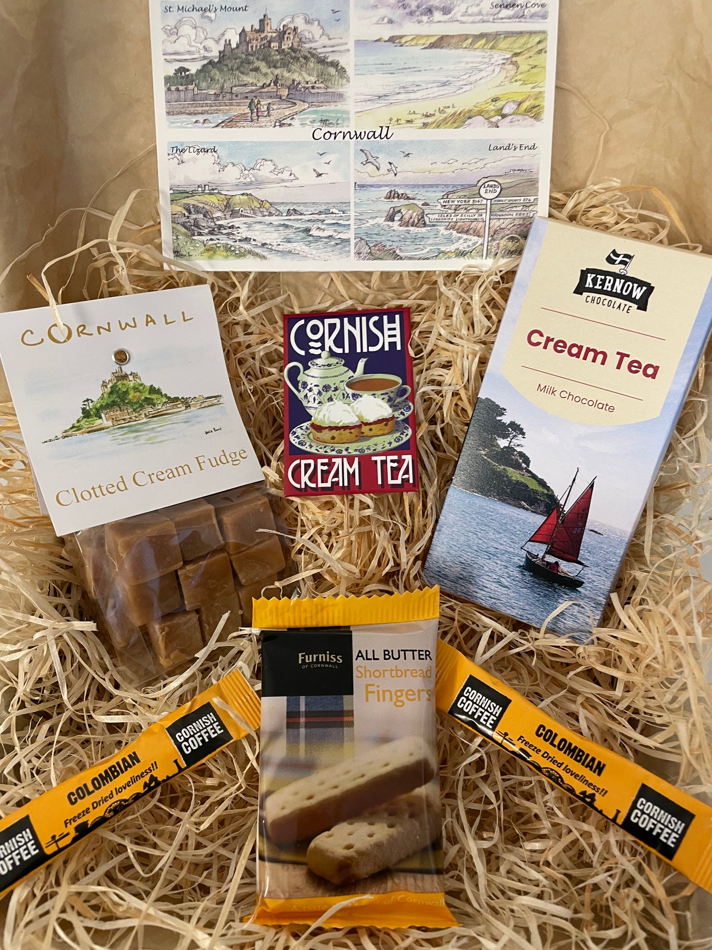 Cream tea chocolate with clotted cream fudge. Pick your fridge magnet!