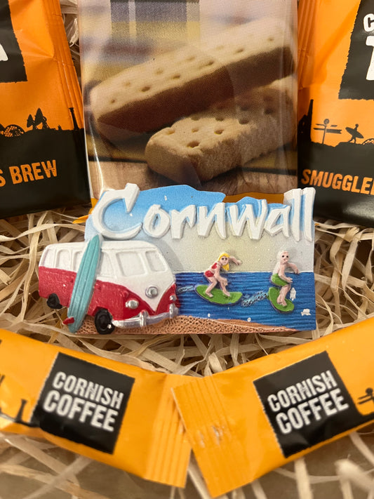 Cornwall camper fridge magnet