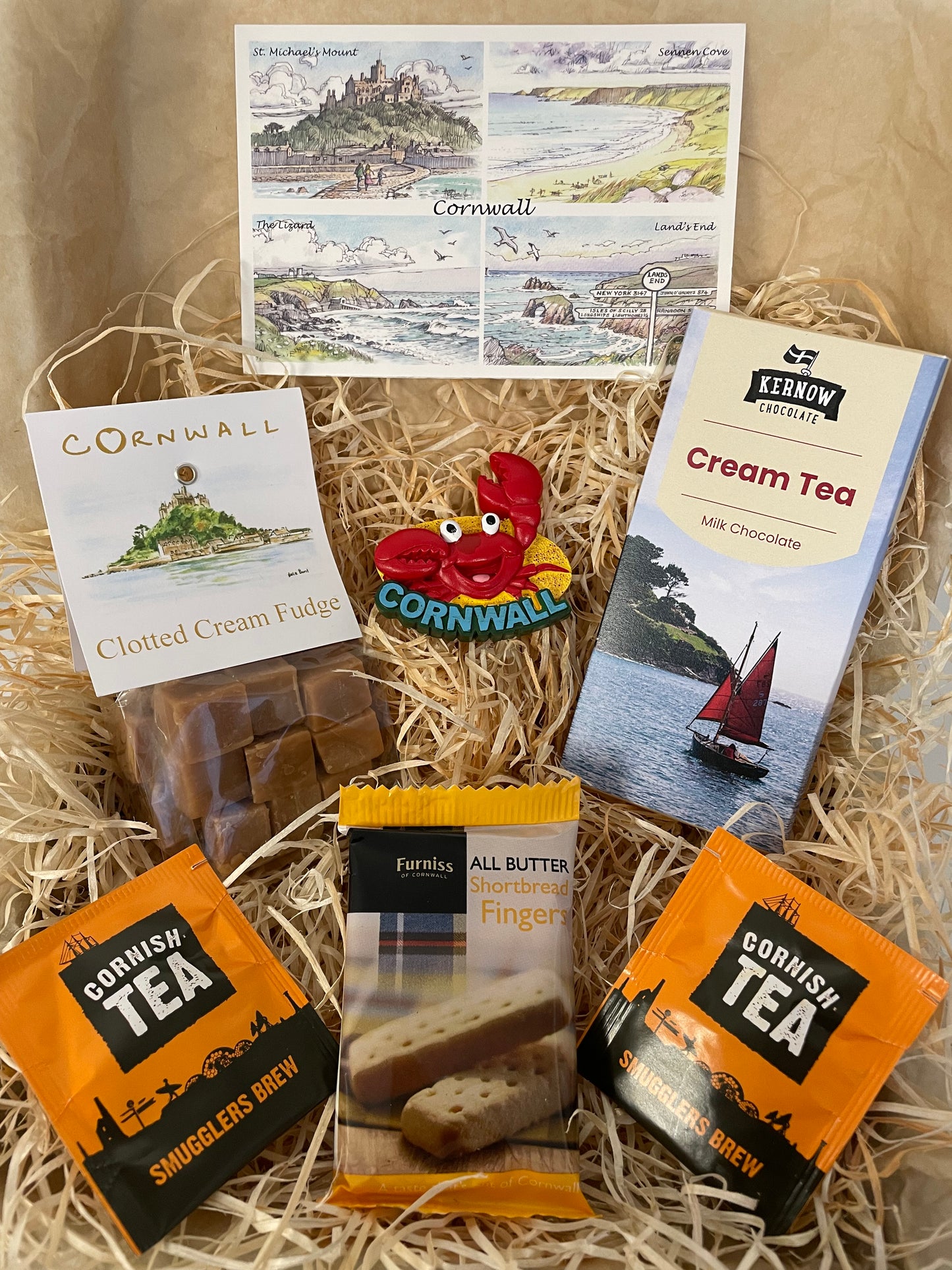 Cream tea chocolate with clotted cream fudge. Pick your fridge magnet!