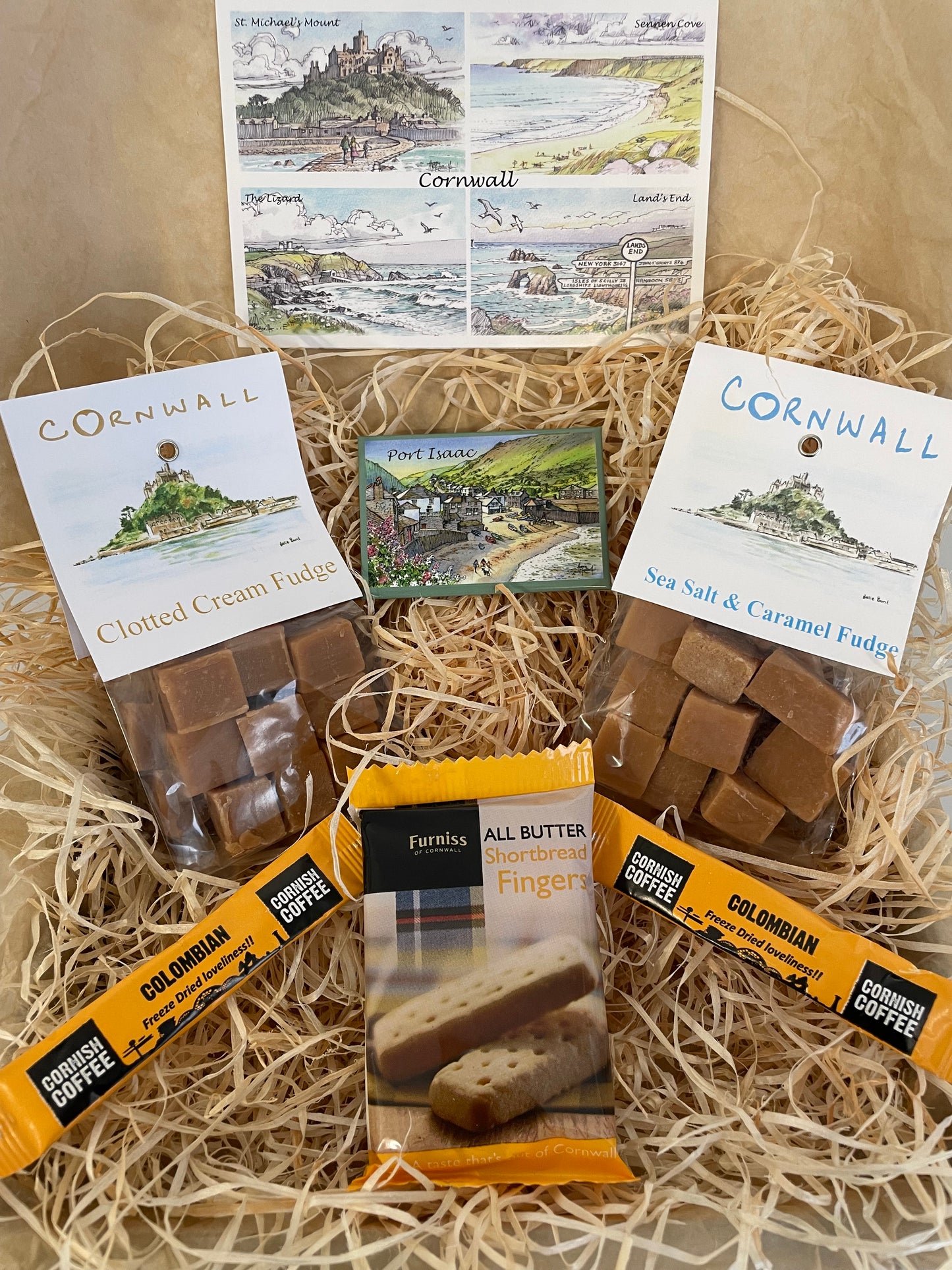 Mixed fudge gift box, pick your fridge magnet!
