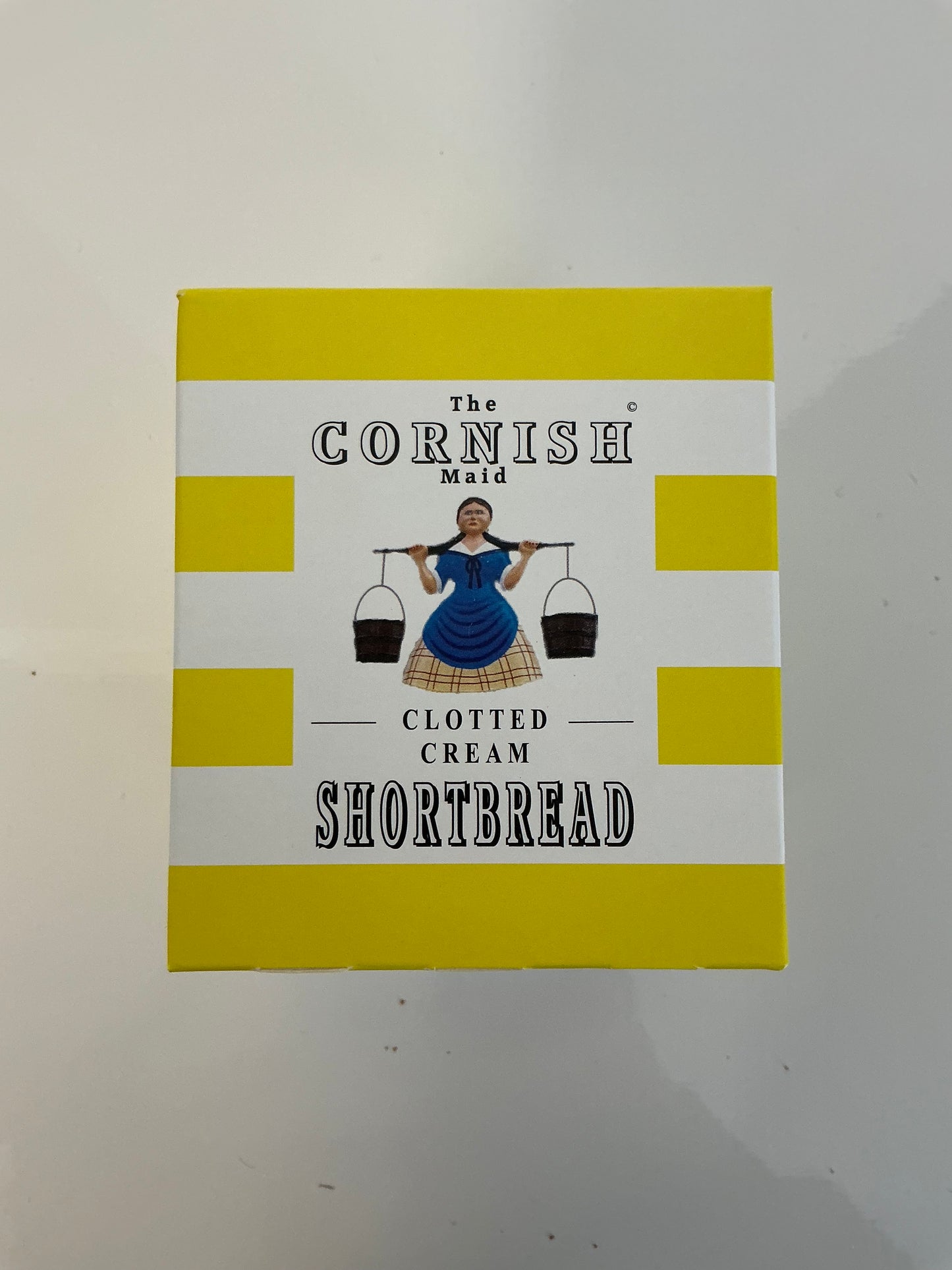 Cornish maid bite size shortbread box 150g