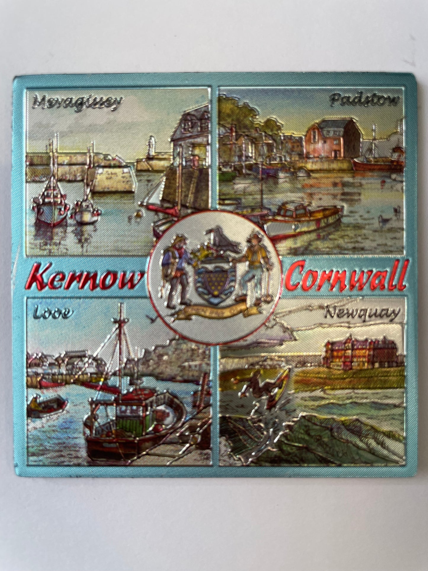 Cornish shortbread with a Cornish fridge magnet of your choice mini gift box