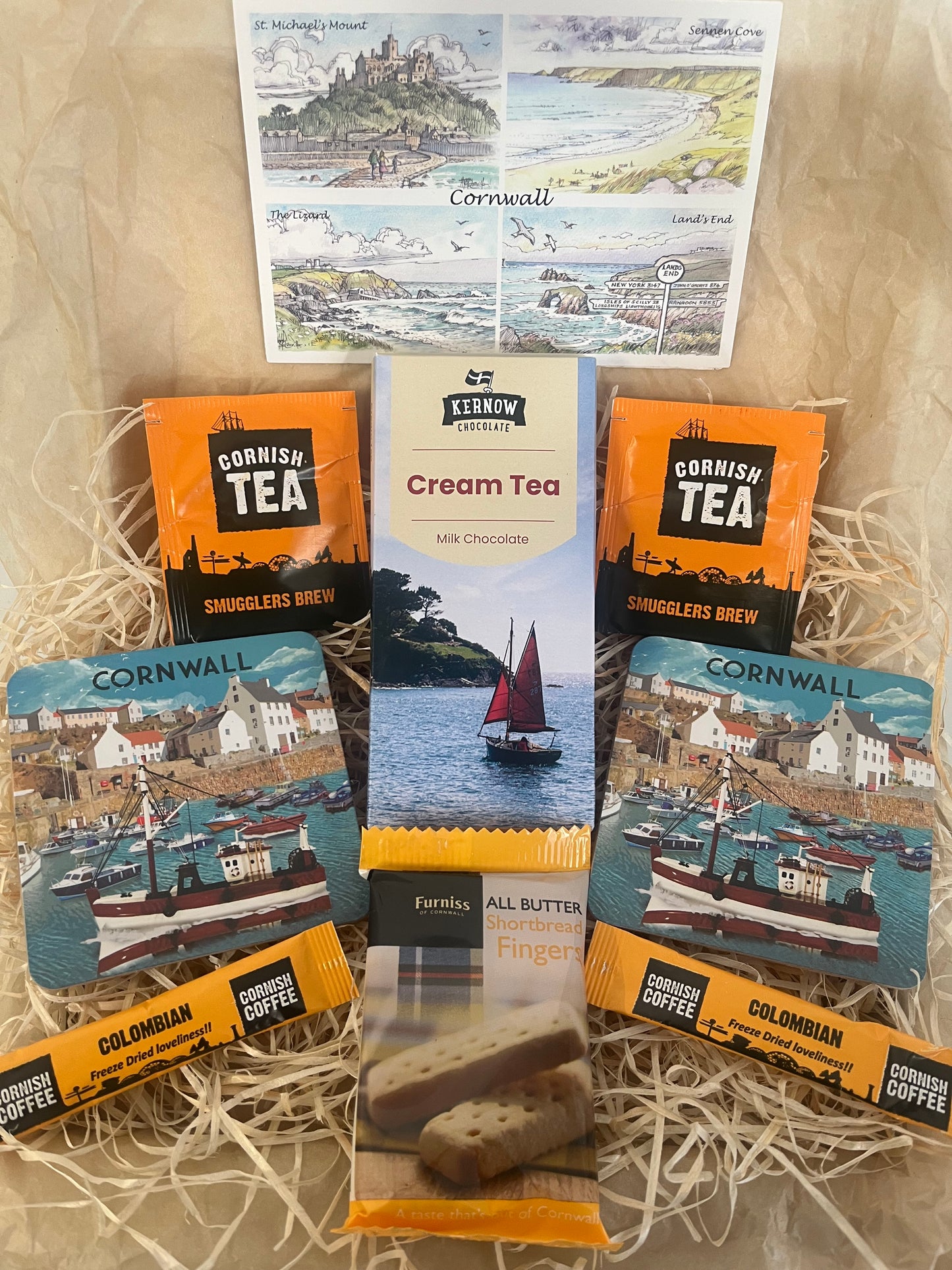 Harbour Coaster gift box, choose your chocolate flavour!
