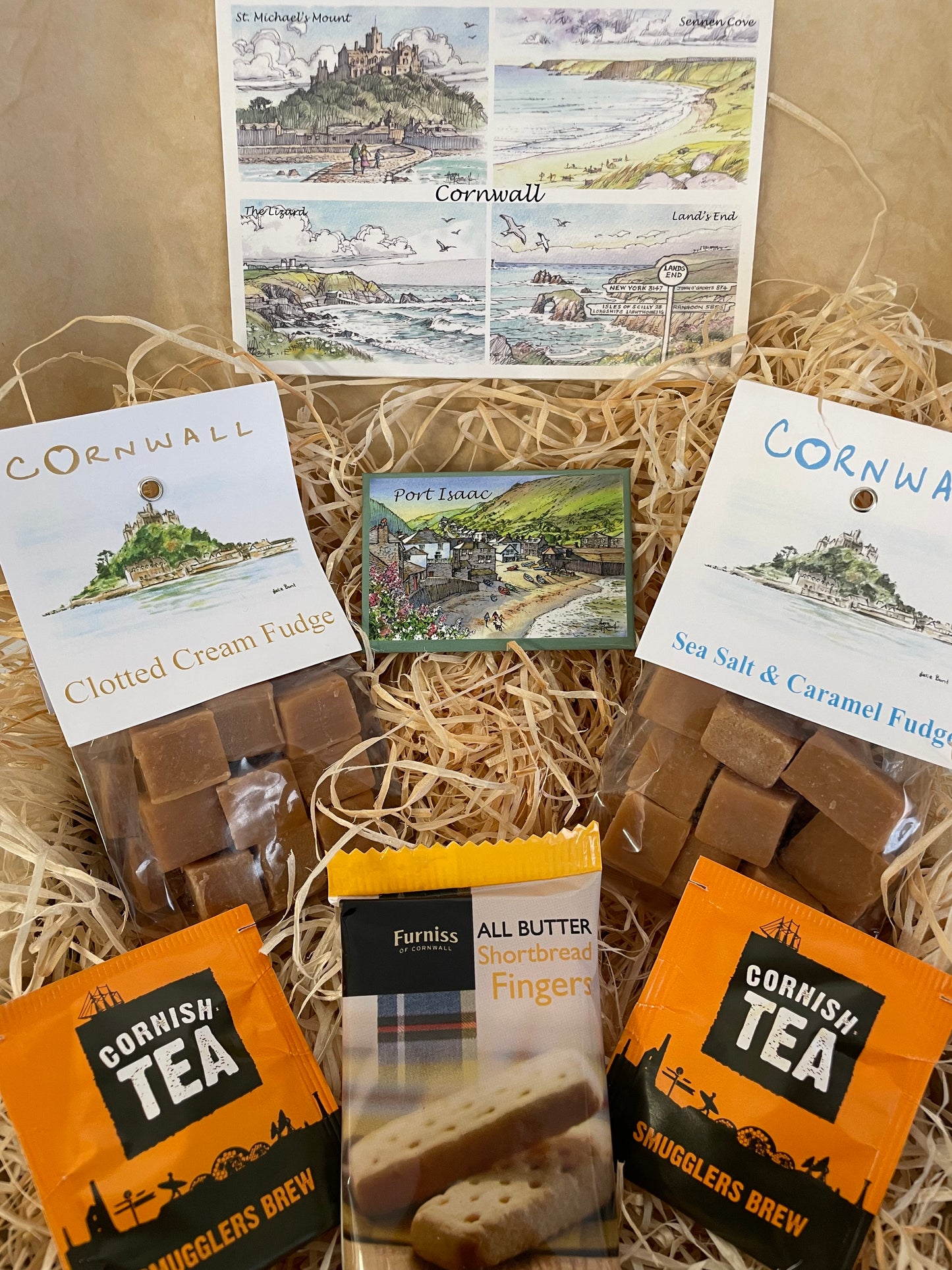 Mixed fudge gift box, pick your fridge magnet!